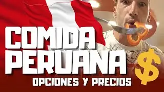 Probando la COMIDA de PERÚ! 😱🇵🇪🍽️