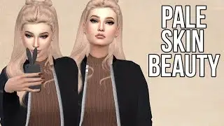 The Sims 4: Create A Sim || Pale Skin Beauty