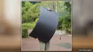 ETFE Semi Flexible Solar Panel 150W 198V balcony photovoltaic PV 150 Watt Solar charge Panel for bo