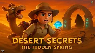 DESERT SECRETS : The Hidden Spring | Epic Adventure Hindi Story | Mysterious Discover |Toon TelecasT