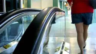Escalator at the Dole Cannery