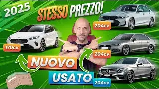 BMW 120 nuova o Serie 3 usata? O meglio Audi A4 o Mercedes C200? Stesso prezzo, scelte diverse!