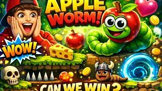 Apple Worm Level 8&ndash;12 Solution | All Levels Solved Easy 🎯 | @bwdgaming-2
