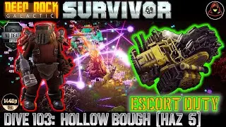 Deep Rock Galactic: Survivor | Dive 103: Escort Duty - Sector 2 - Hollow Bough (Haz 5)