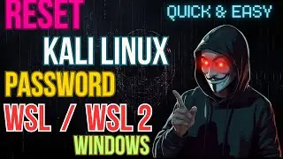 How to Reset Kali Linux WSL Password | Quick & Easy Tutorial   #kalilinux  #windows #forgotpassword