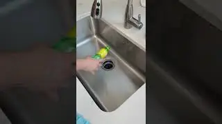 ASMR Microfiber Sink Reset with S&T INC! #asmr #asmrcleaning #cleantok #clean #stproducts