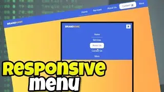 responsive menu using css | fully responsive menu