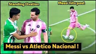 Messi receives loud chants as Suarez scores for Inter Miami vs Atletico Nacional