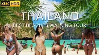Thailand's BEST Beaches Walking Tour | Maya Bay, Railay, Patong 🏝️ [4K HDR]