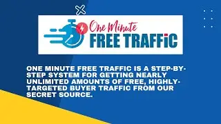 One Minute Free Traffic Review + BONUS