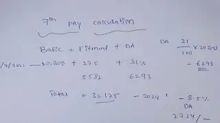 7TH PAY COMMISSION||FITMENT DA CALCULATION FOR KARNATAKA GOVT EMPLOYEES