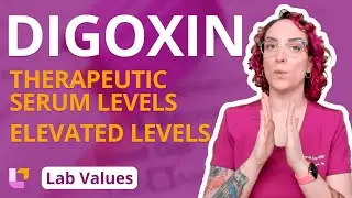 Digoxin -  Lanoxin: Adult Lab Values for Nursing Students | @LevelUpRN