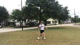 Figure 8 Dribbling - Technical Soccer Drills