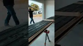 🔥 Discover the Artistry of Yakisugi Wood: Custom Garage Door Installation!