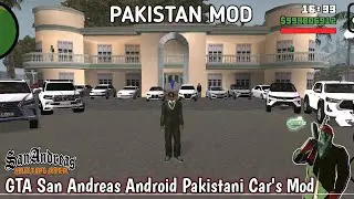 GTA San Andreas Android Pakistan Mod // All Pakistani Car's Mod in GTA SA Android // Pakistan Mod