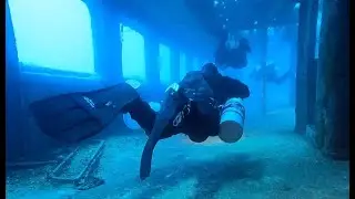 Tec Diving the Crystal Clear Depths of Malta: Exploring a Historic Wreck