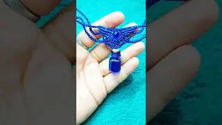 Cole&ccedil;&atilde;o Alma m&iacute;stica colar em macram&eacute;