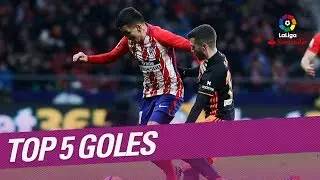 TOP 5 Goles Jornada 22 LaLiga Santander 2017/2018