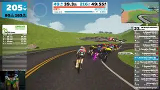 3R Watopia Flat Route Race - 4 Laps