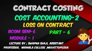 LOSS ON CONTRACT,  COST ACCOUNTING-2
