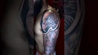 Eagle#Tiger#tattoos