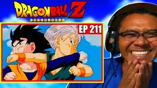 GOTEN VS TRUNKS | PAI REAGINDO | DRAGON BALL Z EP 211