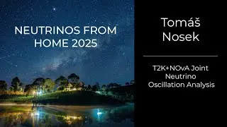 Tom&aacute;&scaron; Nosek - T2K+NOvA Joint Neutrino Oscillation Analysis