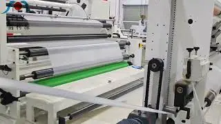 #FLY#CPE film#CPE casting film machine to make both transparent and frosted film.