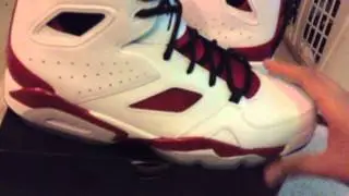 Jordan Flight Club 91 (white/gym red-black) unboxing, review, and on feet