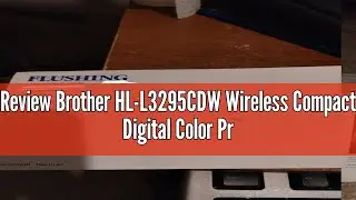 Review Brother HL-L3295CDW Wireless Compact Digital Color Printer with Laser Quality Output, Duplex,