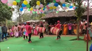 ORAON TRIBE DANCE ON MARRIAGE// INDIAN TRIBAL CULTURE