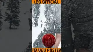 LEO Official poster| Keep Calm and Avoid the Battle #thalapathy #lokesh #leo