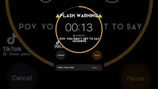 Timer povs that make me go : YEAH !