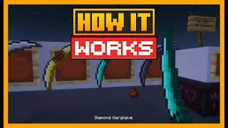 HOW THE WARGLAIVE WORKS IN MINECRAFT WITH SIMPLY SWORDS MOD