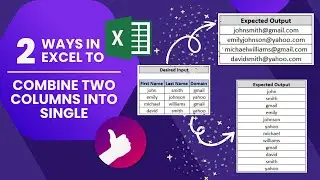 How to merge cells in excel without losing data | Excel made easy