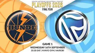 N. CITY THUNDER vs STANBIC -GAME 1 | KNBL Men's Playoffs -WEDNESDAY 16th SEPTEMBER @ NYAYO GYMASIUM