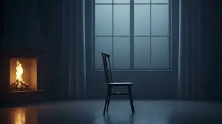 Cozy Fireplace & Gentle Violin 🎻 Warm Night Music for Deep Sleep