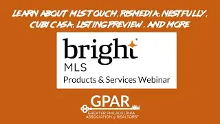 BrightMLS Products & Services Webinar - 6/7/2023