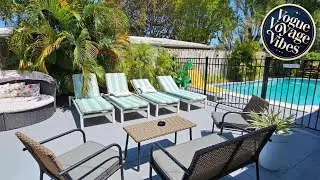 Equipped House W Pool & Patios, Near the Beaches, Prime Location- Ideal for Small Families, Coastal
