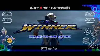 ultraman nexus ps2 nexus junis blue combo hand lawan space beast terkuat 'the one' (rpcsx)