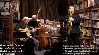 Brian Melvin Quartet - Live Music @ B&B