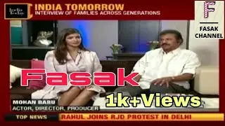Mohan Babu Fasak Interview Spoof