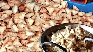 10000 Samosa & Singara Making Selling PerDay! Crispy SamosaRecipe | Bengali StreetFood | FoodsFinder