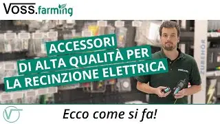Accessori di alta qualità per la recinzione elettrica #eccocomesifa