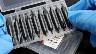 BB Center Drill HSS Co M35 Countersink Chamfer Lath Bit A Form 60 Deg