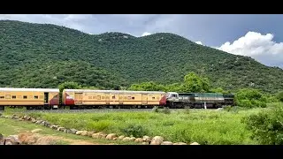 Chasing a Train in the Ghats : Bike vs Train