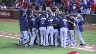 Tampa Bay Rays celebrate winning the 2013 Tiebreaker at RBIA. 9/30/13
