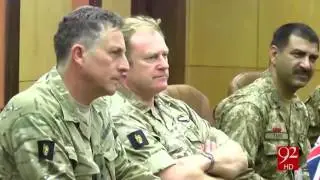 UK Chief of General staff's meeting with Army Chief of Pakistan 20-10-2016 - 92NewsHD
