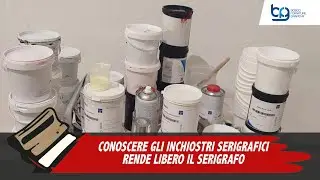 Conoscere gli inchiostri serigrafici rende libero il serigrafo