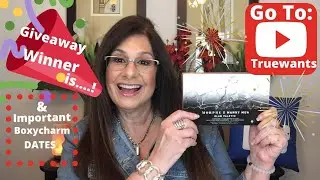 Giveaway Winner Announcement and Important Boxycharm Dates!! Also Morphe x  MannnyMUA Swatches !